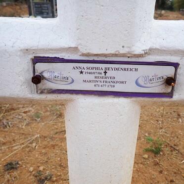 HEYDENREICH Anna Sophia 1940-