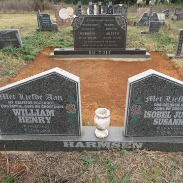 HARMSEN William Henry 1921-2000 & Isobel Judith Susanna GEYSER 1911-2005