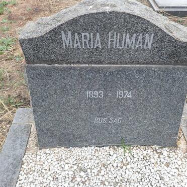 HUMAN Maria 1893-1974