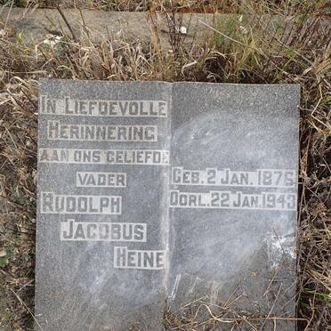 HEINE Rudolph Jacobus 1876-1943