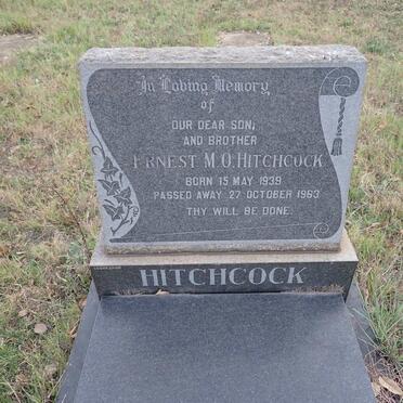 HITCHCOCK Ernest M.O. 1939-1963