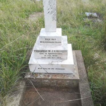 HEERDEN W.J., van 1886-1918