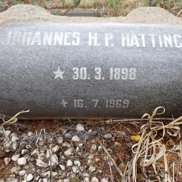 HATTINGH Johannes H.P. 1898-1969