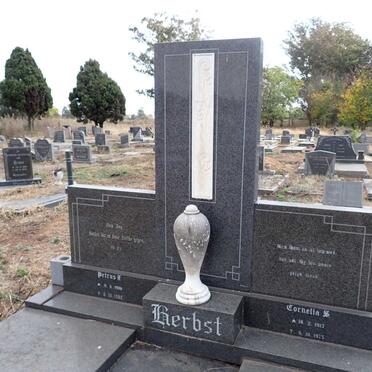 HERBST Petrus F. 1906-1982 & Cornelia S. 1913-1975