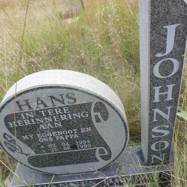 JOHNSON Johannes Hendrik 1934-1990