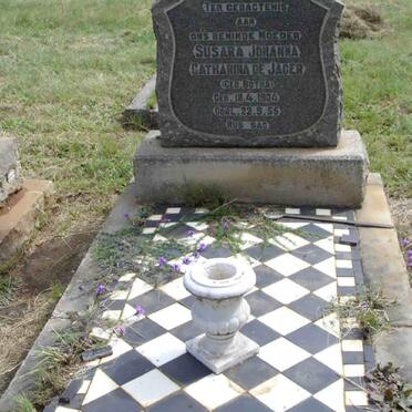 JAGER Susara Johanna Catharina, de nee BOTHA 1904-1955