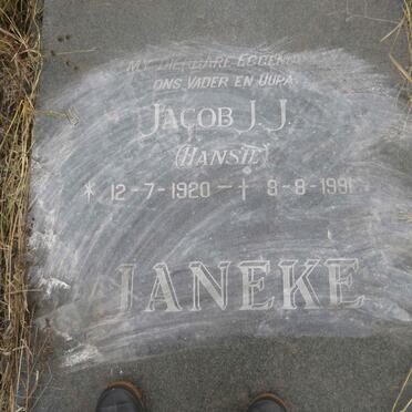 JANEKE Jacob J.J. 1920-1991