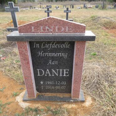 LINDE Danie 1941-2016