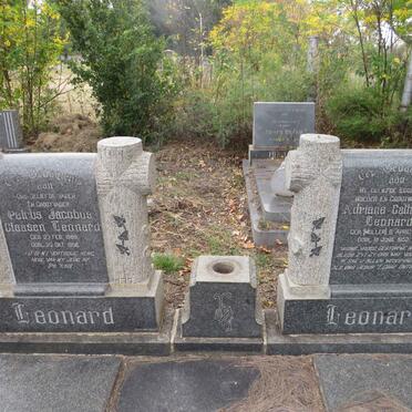 LEONARD Petrus Jacobus Claasen 1869-1956 & Adriana Catharina MULLER 1873-1952