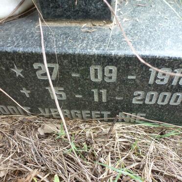 LABUSCHAGNE David 1918-1994 &amp; Cecilia 1918-2000