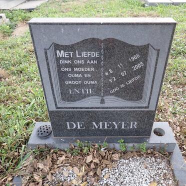 MEYER Entie, de 1908-2005