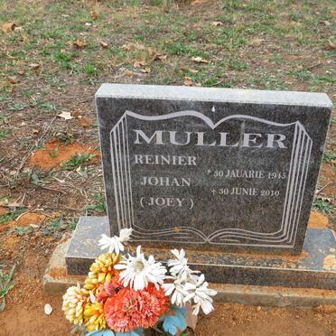 MULLER Reinier Johan 1945-2010