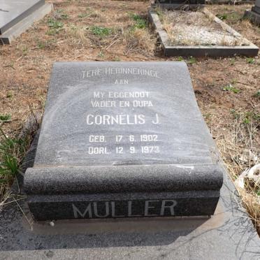 MULLER Cornelis J. 1902-1973