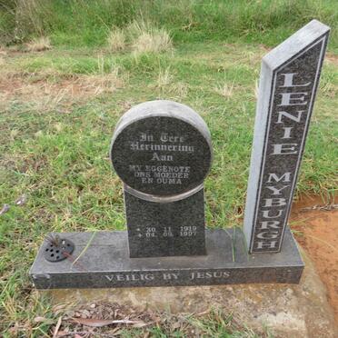 MYBURGH Lenie 1919-1997