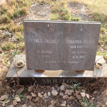 MOUTON Petrus Jacobus 1884-1971 & Susanna Maria STRYDOM 1889-1986
