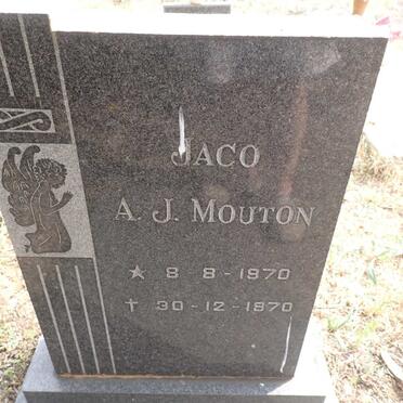 MOUTON Jaco A.J. 1970-1970