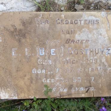 OOSTHUYZEN E.E 1909-1946