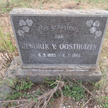 OOSTHUIZEN Hendrik V. 1895-1966