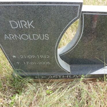OOSTHUYSE Dirk Arnoldus 1942-2005