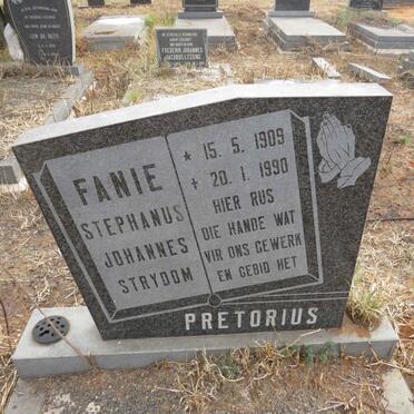 PRETORIUS Stephanus Johannes Strydom 1909-1990