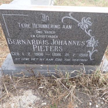 PIETERS Bernardus Johannes 1906-1988