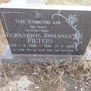PIETERS Bernardus Johannes 1906-1988
