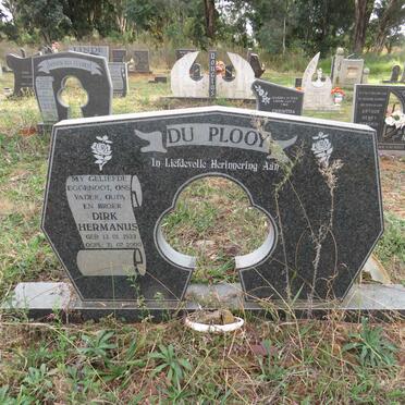 PLOOY Dirk Hermanus, du 1933-2000