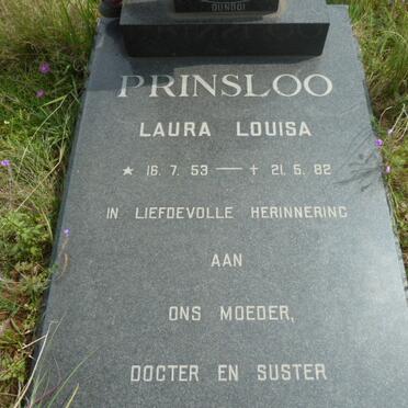 PRINSLOO Laura Louisa 1953-1982