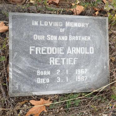 RETIEF Freddie Arnold 1967-1967