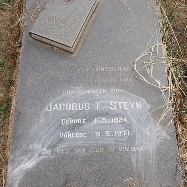 STEYN Jacobus F. 1924-1977