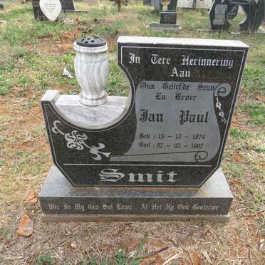 SMIT Jan Paul 1974-1997