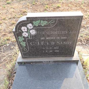 SANDT C.J.F., v.d. 1905-1989