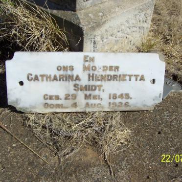 SMIDT Catharina Hendrietta 1845-1926