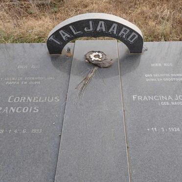 TALJAARD Louis Cornelius Francois 1919-1993 & Francina Johanna NAUDE 1924-2006 _1