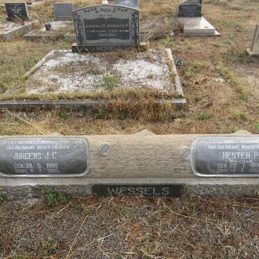 WESSELS Jurgens J.C. 1900-1965 & Hester P. WAHLSTRAND 1906-1965