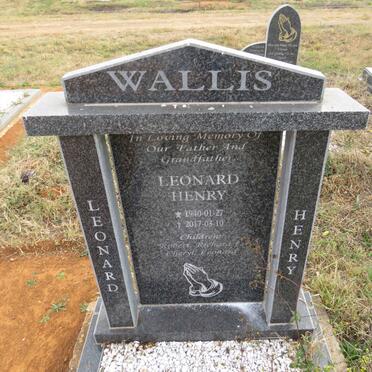 WALLIS Leonard Henry 1940-2017