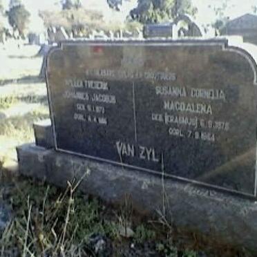ZYL Johannes Jacobus, van &amp; Susanna Cornelia Magdalena ERASMUS -19?4
