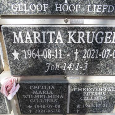 KRUGER Marita 1964-2021