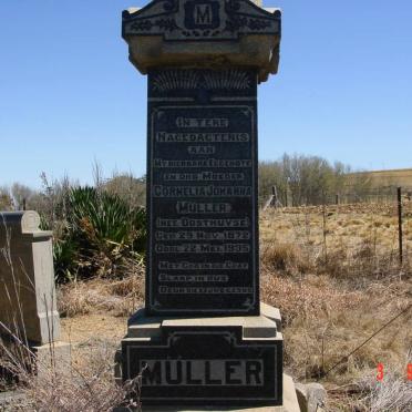 MULLER Cornelia Johanna nee OOSTHUYSE 1872-1935