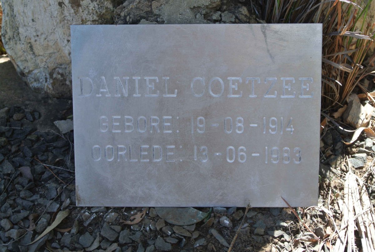 COETZEE Daniel 1914-1983