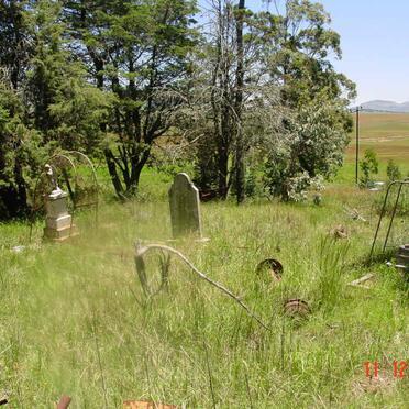 Free State, HARRISMITH district, Swinburne, Gegund 532, farm cemetery_2