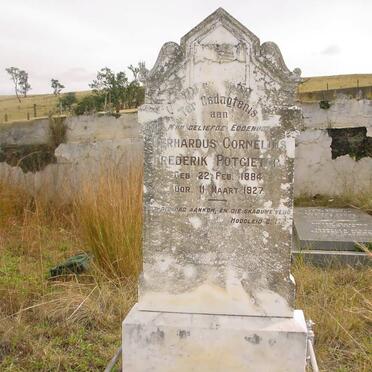 POTGIETER Gerhardus Cornelius Frederik 1884-1927