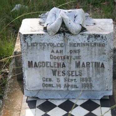 WESSELS Magdalena Martina 1895-1898