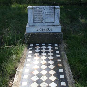 WESSELS Isabella Aletta Elizabeth 1875-1942 nee POTGIETER