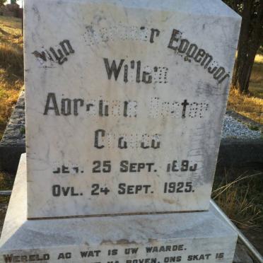 CRAUSE Willem Abraham Bester 1890-1925