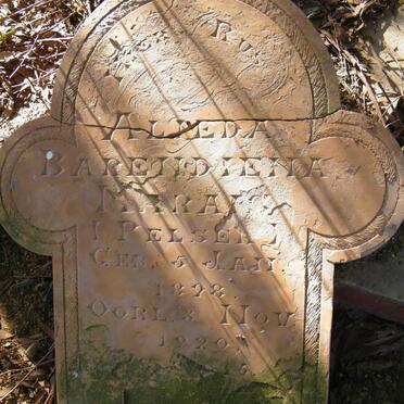 MARAIS Alieda Barendiena nee PELSER 1898-1920