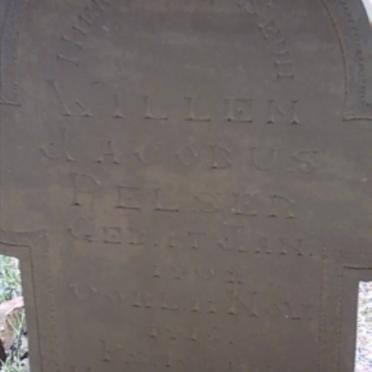 PELSER Willem Jacobus 1902-1916