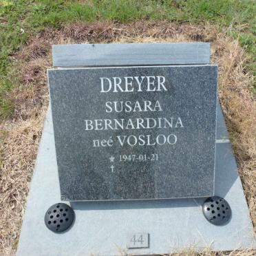 DREYER Susara Bernardina nee VOSLOO 1947-