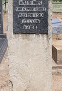 VRIES Wellem -1916