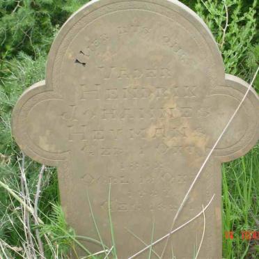 HEYMANS Hendrik Johannes 1852-1937